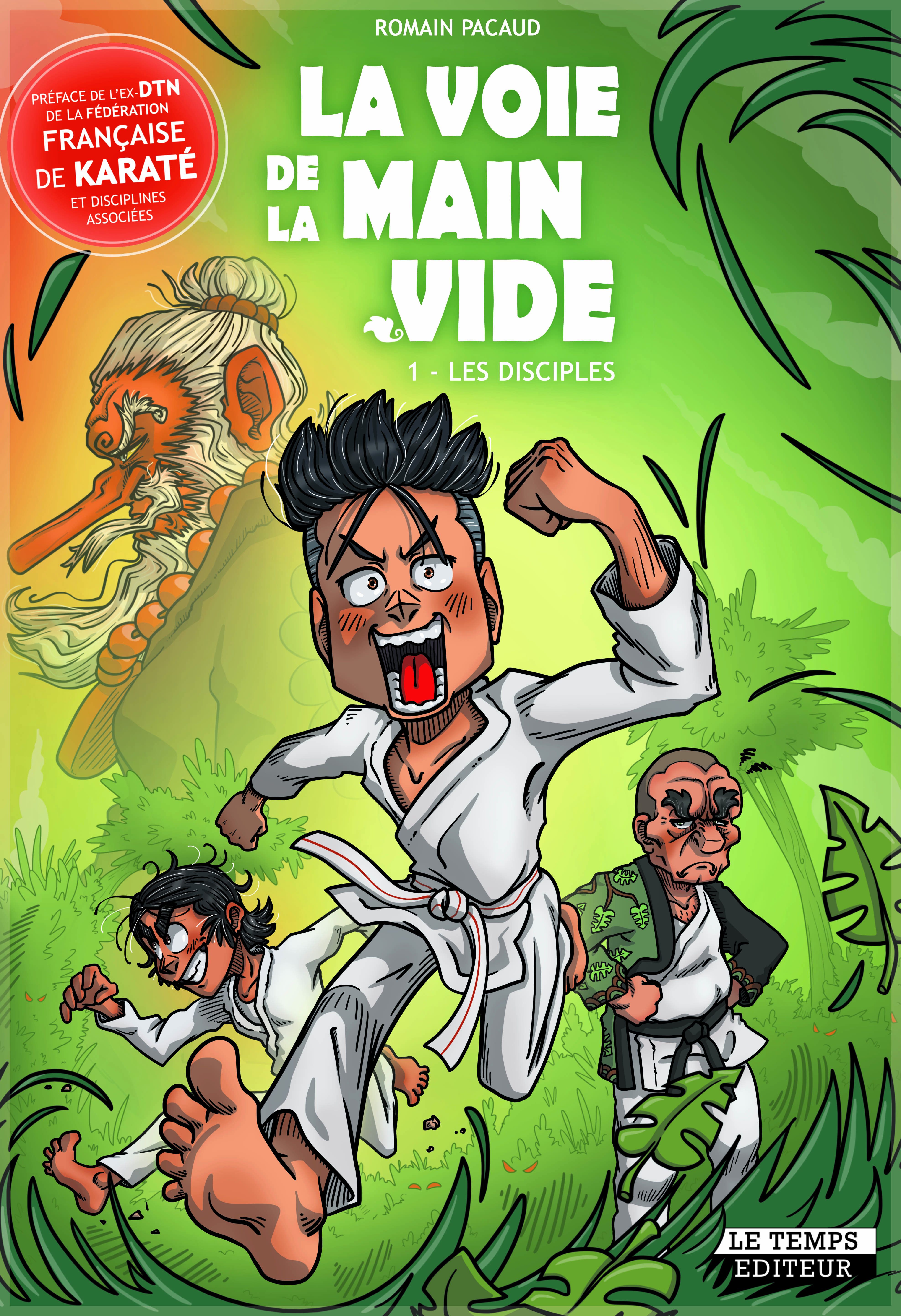 Couverture du livre de la voie de la main vide