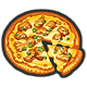 Image de Pizza ail et poulet