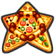 Image de Pizza en étoile