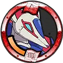 Médaillon de Kyubot numéro 1